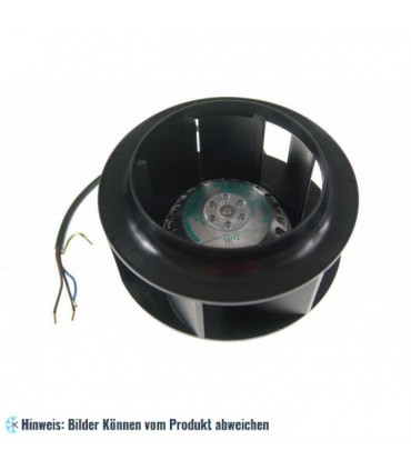 Radiallüfter EBM R2E190-AO26-66, 58W, 2500U/Min, Durchmesser 190 mm, 0,26A, 230V 50/60Hz
