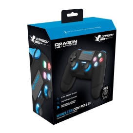 More about Dragonwar Controller kabellos schwarz PC PS4 Bluetooth Soft-Touch Doppelmotor