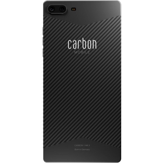 Carbon Mobile Carbon 1 MK II, 15,3 cm (6.01 Zoll), 8 GB, 256 GB, 16 MP, Android 10.0, Schwarz