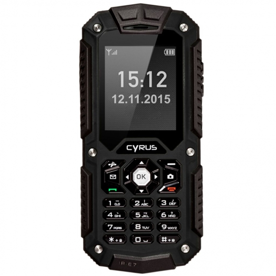 Cyrus Outdoor Handy CM6 schwarz Dual Sim