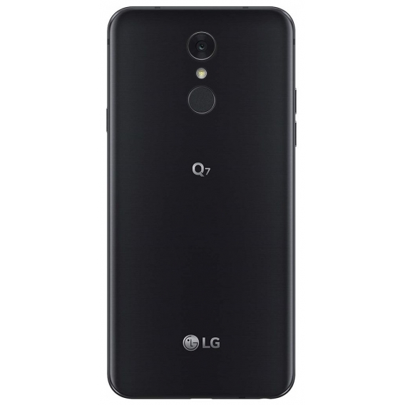 LG Q7 Q610EM Aurora Black - Sehr Gut