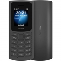 Nokia 105 DS TA-1378 Schwarz, 1.8", QQVGA, 0.048 MB, Dual SIM, Nano Sim, 3G, USB-Version Micro, 1020 mAh