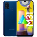 Samsung Galaxy M31 Android Smartphone, Farbe:Blau