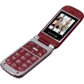 OLYMPIA Becco plus Senioren Mobiltelefon, Rot