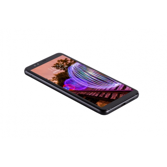 JVC J20 14,35 cm (5,65 Zoll) Smartphone (HD Display, 64GB interner Speicher, 4GB RAM, 16MP und 5 MP Kamera, Android 8.0) Schwarz
