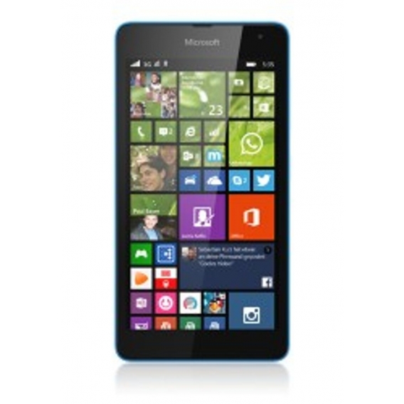 Microsoft Lumia 535 Windows 8.1 8GB Smartphone cyan (ohne Branding) - DE Ware