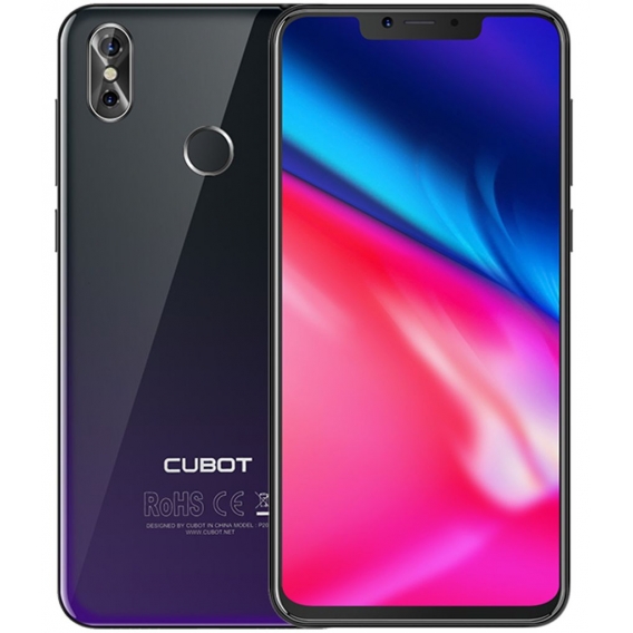Cubot P20 Dual-SIM 64GB, Violett / Gradient