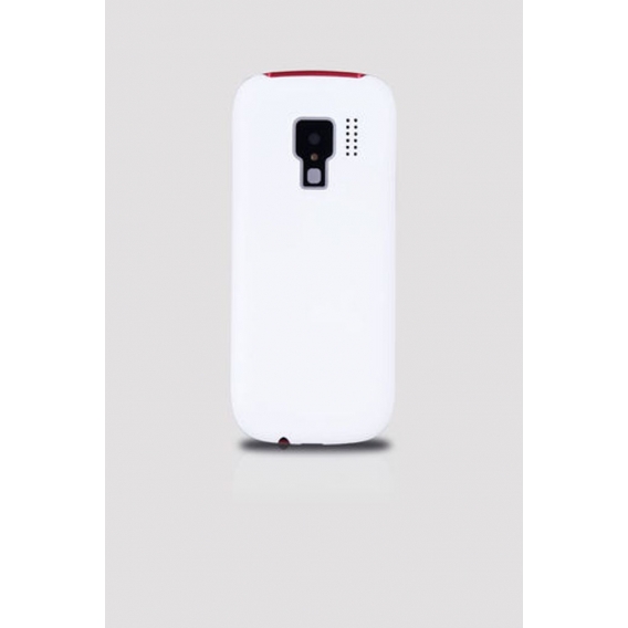 beafon C140 Weiss-Rot - Quadband-Handy mit Bluetooth