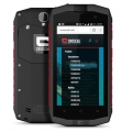 Crosscall Trekker M1 core, 11,4 cm (4.5 Zoll), 2 GB, 16 GB, 8 MP, Android 6.0.1, Schwarz, Rot
