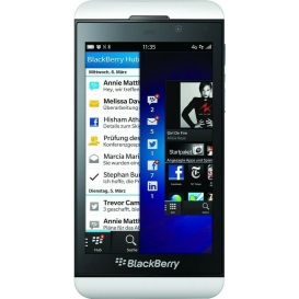 More about BlackBerry Z10 10, 106.7 mm (4.2 "), 1280 x 768 Pixel, 15:9, 1.5 GHz, 2048 MB, 16 GB