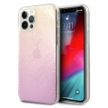 Guess GUHCP12M3D4GGPG iPhone 12/12 Pro 6.1 pink pink 3D Raised 4G Gradient