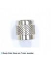 Bördelkappe 5/16"SAE mit Dichtung WIGAM CP5/16" (Kappe für Schraderventil, Endkappe, Verschlusskappe, Schraderventilkappe)