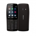 Nokia 210 Black, 2.4", TFT, 240 x 320 Pixel, 16 MB, Dual SIM, Bluetooth, 3.0, USB-Version microUSB, Hauptkamera 0.3 MP, 1020 mAh
