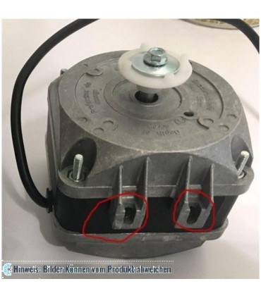 Universal Lüftermotor EBM M4Q045-CF01-01/A29, Ausgang 16 W / Eingang 60 W, Kabellänge 450 mm