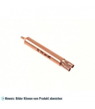 Filtertrockner SM3 10g, 3-Wege 6,2x6,2x2,5 mm, Größe 16x117 mm