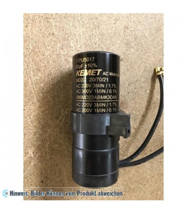 Anlaufkondensator Danfoss 117U5015, HST, 80°F, 50 Hz