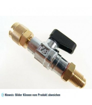 Handabsperrventil 1/4"SAE-B gerade, Refco 4493525