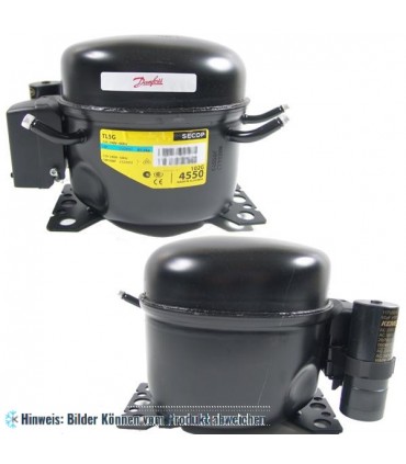 Kompressor DANFOSS TL5G / TL5GX, 102G4550, LBP/HBP - R134a, 220 - 240V