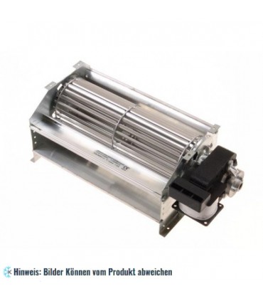 Querstromlüfter, Turbine 180x60 mm, Motor rechts