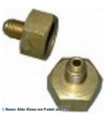 Adapter für Kältemittelflaschen 1/4"