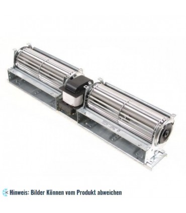 Querstromlüfter, 2 x Turbine 240x60 mm, 230V/1/50Hz, 36 W