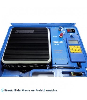 Kältemittelwaage 100 KG mit Magnetventil, VES-100B