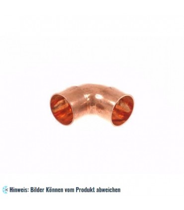 Kupferbogen 90° i-i 16 mm