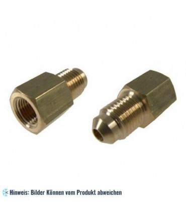 Reduziernippel - 180° - 1/4 SAE M x 1/8 NPT F, CASTEL 7150/21