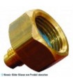Adapter für Kältemittelflaschen 1/4 SAE WIGAM 816/2