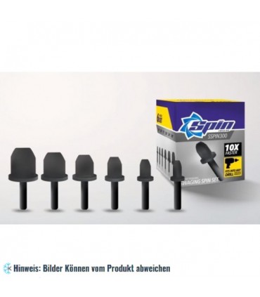 Bördelset Spin F6000 für Durchmesser 1/4", 3/8", 1/2", 5/8", 3/4", 7/8" fertig in 5 Sek