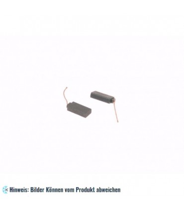 Motorkohlen mit geflochtenem Kupferdraht ohne Anschlussplatte, einzeln Bohrma