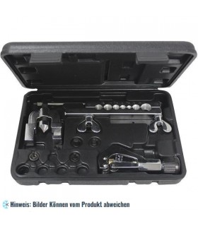 Set Bördelgerät 45° metrisch + Rohrschneider + Bördeladapter in Koffer