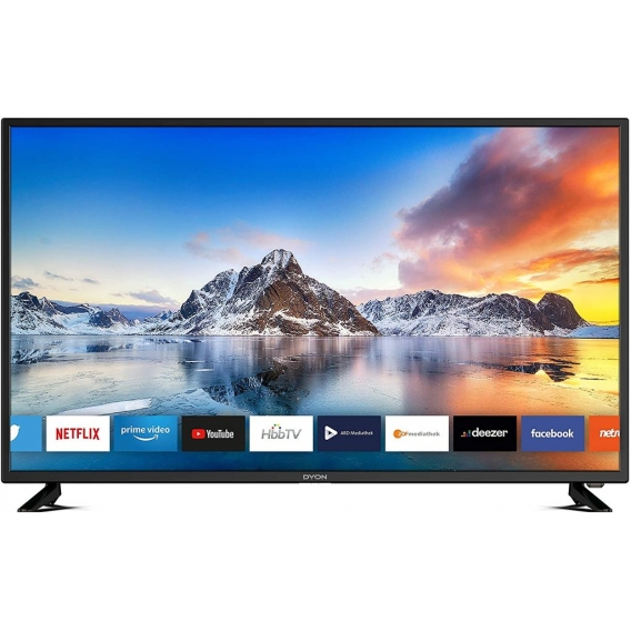 DYON Smart 43 XT LED Fernseher 42,5 Zoll Full HD Smart TV USB HDMI EEK: