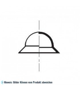 Kupferkappe für Bördelanschluss 3/4" WIGAM B1-12