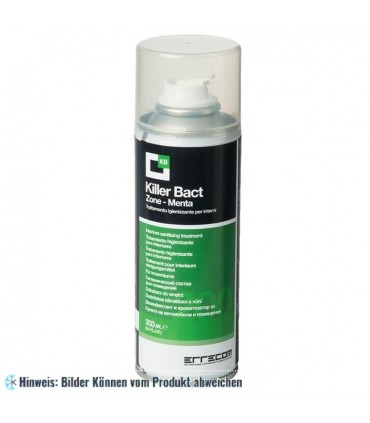Errecom Zone Killer Bact 100 ml, Inneraum Reinigungsspray, Minz-Duft