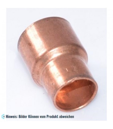 Kupfer Reduziermuffe i/i 16 - 12 mm