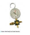 1 Wege Vakuummeter Wigam mit Sicherheitsventil und Haken WIGAM W1VPF80/4