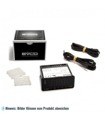 Kühlstellenregler EVCO - EV3B23N7 230V, mit NTC Fühler, 2Hp/8A/5A