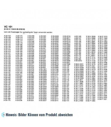 Thermostat RANCO K50-H1104001, VC101, max.-/-22,5； min. +2/- 5； L ＝ 1200mm