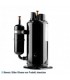 Rotationskompressor BOYARD, QXC-13K, vertikal, R407C, 220-240V, 50 Hz