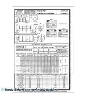 Geräuschdämpfer Frigo-Mec - 12 mm