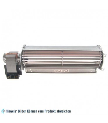 Querstromlüfter, 240x60 mm, 42 W, Motor links