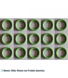 O-Ringe 11 x 2 mm Set (15 Stk) HNBR Gummi, für KFZ-Klimaanlagen R12 & R134a