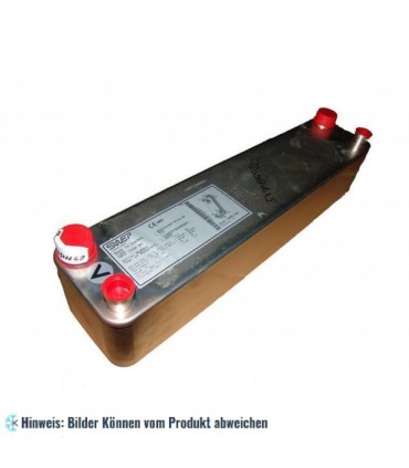 SWEP Plattenwärmetauscher, B25THx20/1P-SC-M 2x22U(20)+2x1"&22U(20)