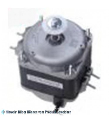 Lüftermotor ELCO VNT10-20/028, 10W, 1300/1500 U/Min, 230V 50/60Hz, Kabel 500 mm, Gleitlager, 5 Befestigungsoptionen