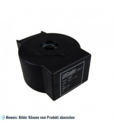 Spule für Magnetventil Castel, HM3 9120/RD2, 24V D.C.