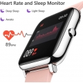 Smartwatch Bluetooth Touchscreen Armbanduhr Smartband Blutdruckmessung Wasserdicht Fitness Tracker Armband Pulsmesser Uhr Androi