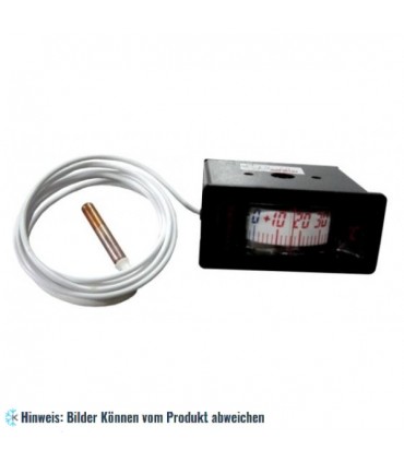 Kapillarthermometer, - 40 / +40° C, rechteckig