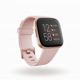 More about Fitbit Versa 2 - 3,55 cm (1.4 Zoll) - AMOLED - Touchscreen - WLAN - 38 g - Schwarz - Roségold