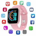 Smartwatch, Fitness Tracker Uhr 1.3" HD Voll Touchscreen, Damen Herren Uhren Watch für Android IOS, IP67 Fitness Uhr mit Pulsmes